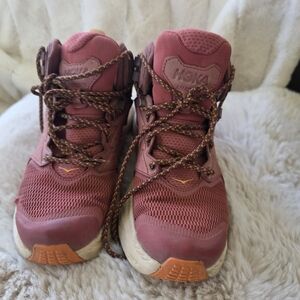 Hoka  Anacapa Women's Sneakers in Pink and Orange Size 6B